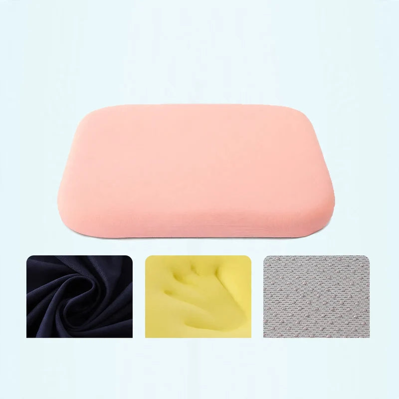 Seat Cushion Memory Foam Breathable Cotton Blend Cover