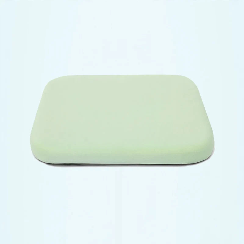 Seat Cushion Memory Foam Breathable Cotton-Blend Cover