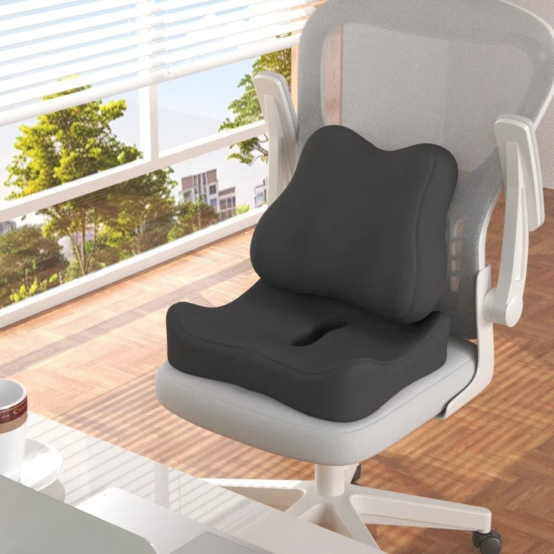 Seat Cushion Memory Foam With Optional Lumbar Support