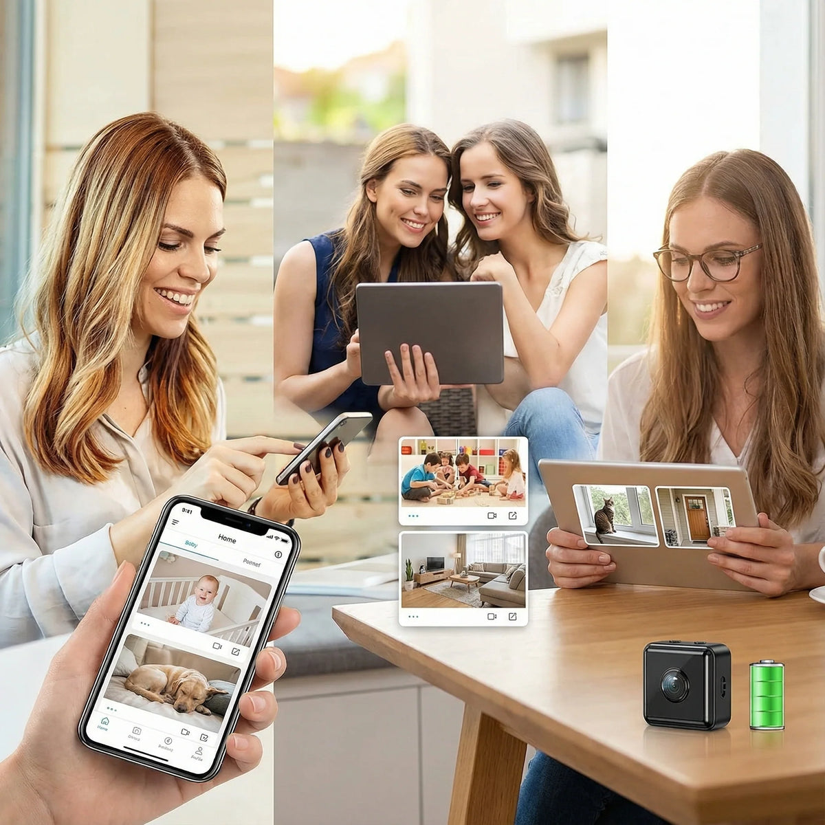 Security Camera 1080p Full HD Infrared Night Vision Motion Alerts
