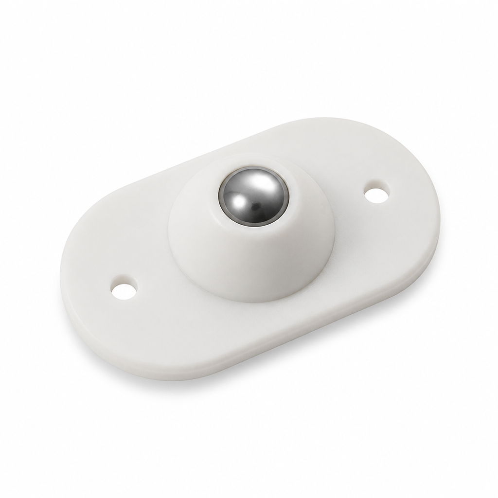 Self-Adhesive 360° Swivel Quiet Glide Mini Casters (Set of 8)