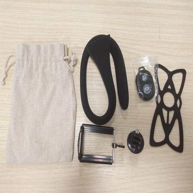 Selfie Stick Flexible Gooseneck Bluetooth Remote Control