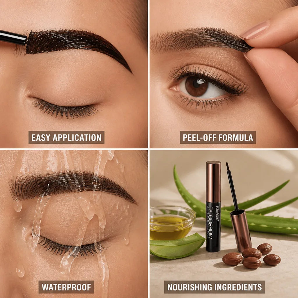 Semi-Permanent Brow Tint Peel-Off Waterproof 7-Day