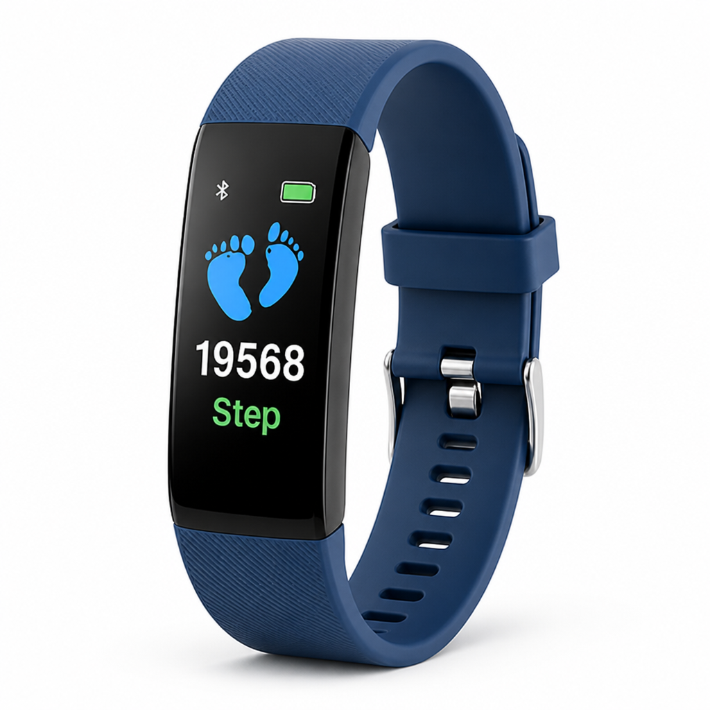 Senior-Friendly Heart Rate & Blood Pressure Smartwatch