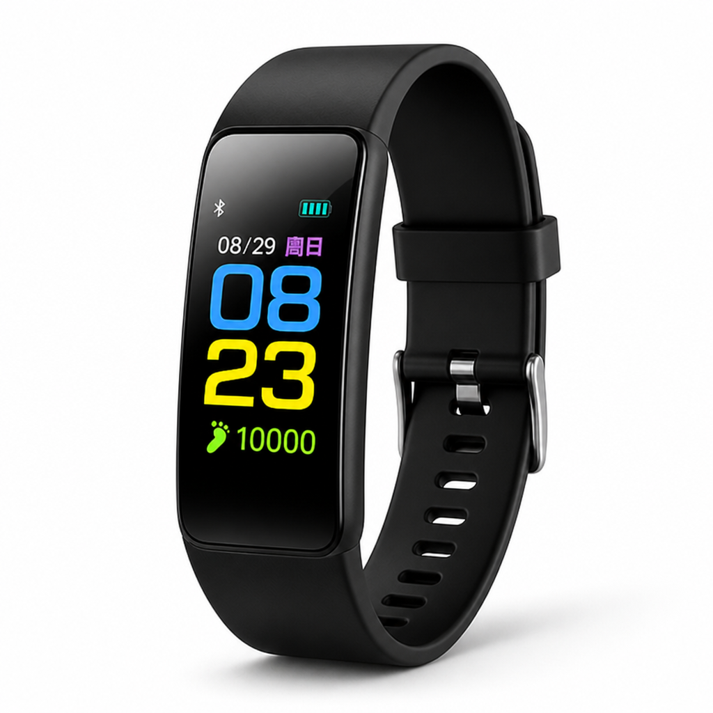 Senior-Friendly Heart Rate & Blood Pressure Smartwatch