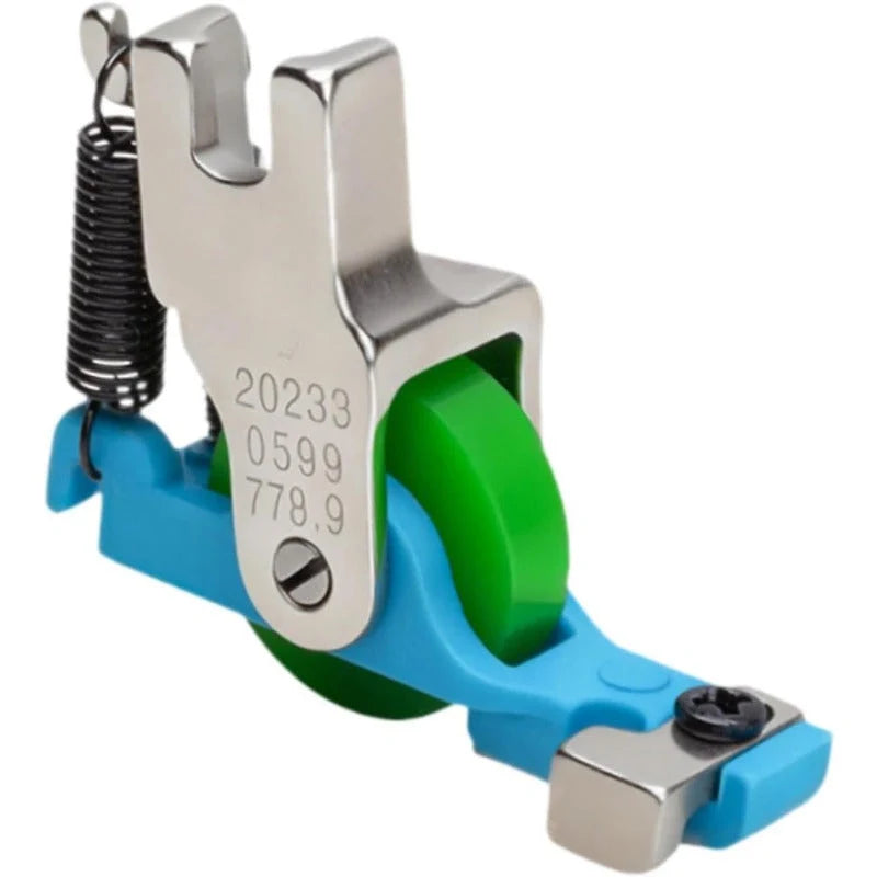 Sewing Machine Presser Foot Smooth Roller Low-Shank Compatible