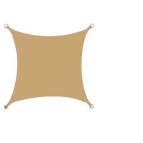 Shade Sail Waterproof Polyester 98% Sun Protection