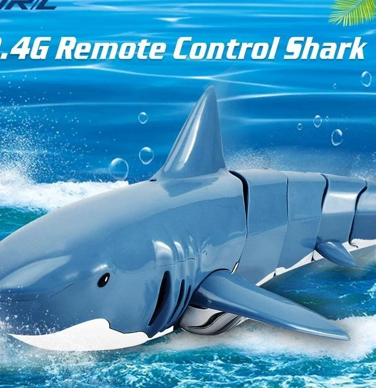 Shark Toy Remote-Controlled Pool & Bathtub Play