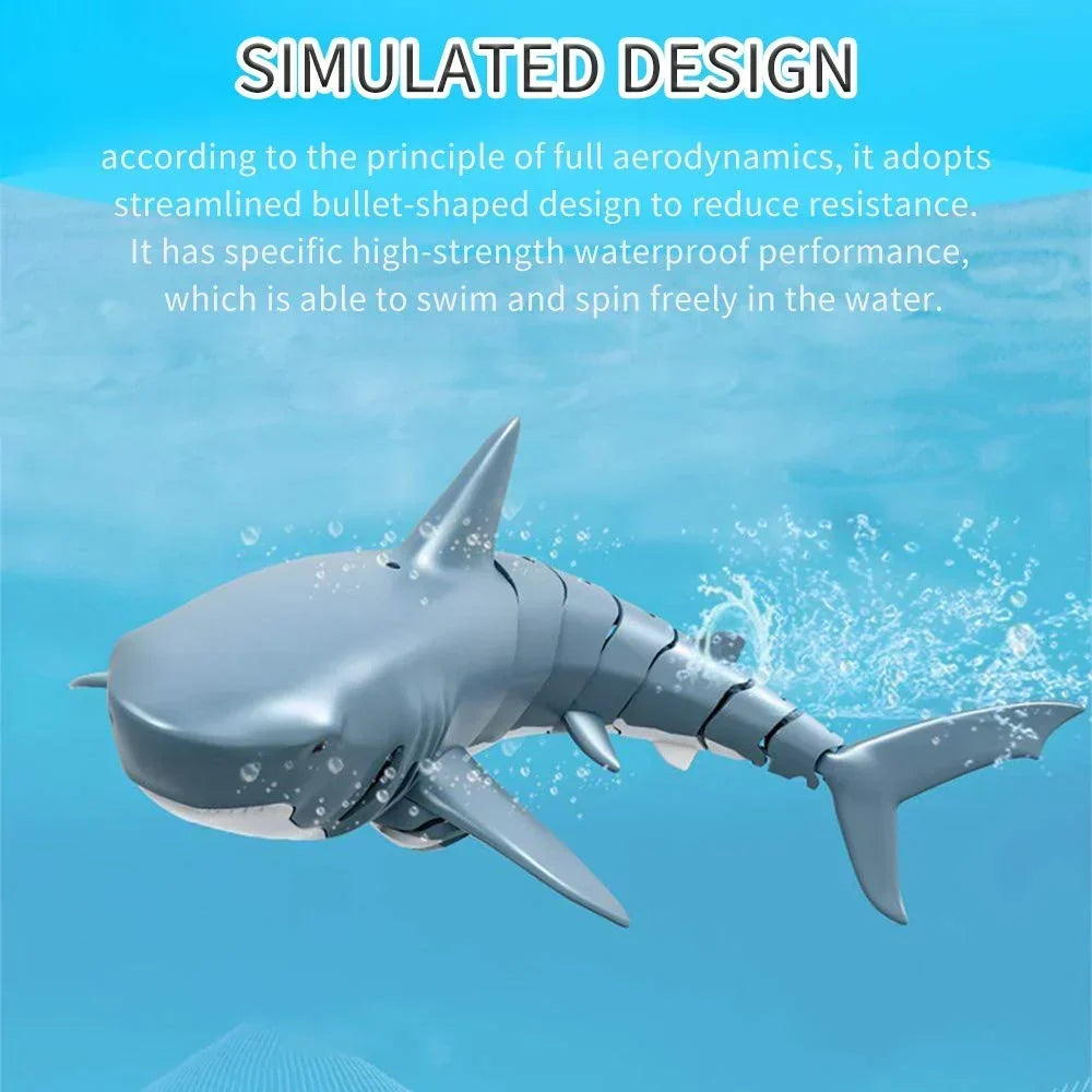 Shark Toy Remote-Controlled Pool & Bathtub Play