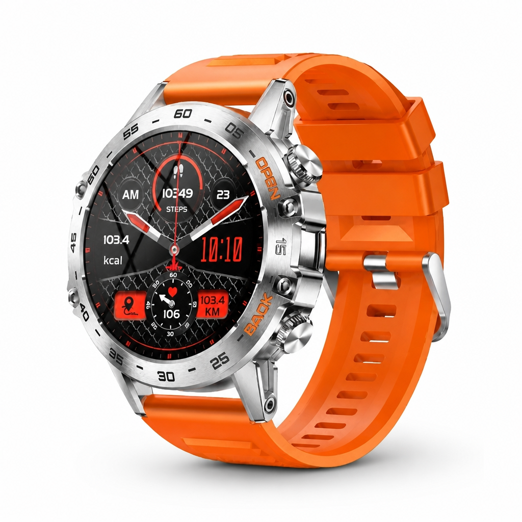 Shock-Resistant GPS & Bluetooth Smartwatch (25-Day Battery)