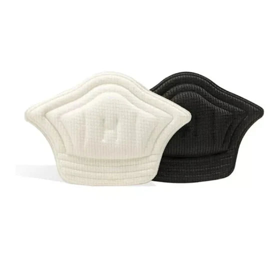 Shoe Heel Grips Cushioned Contoured Non-Damaging Adhesive