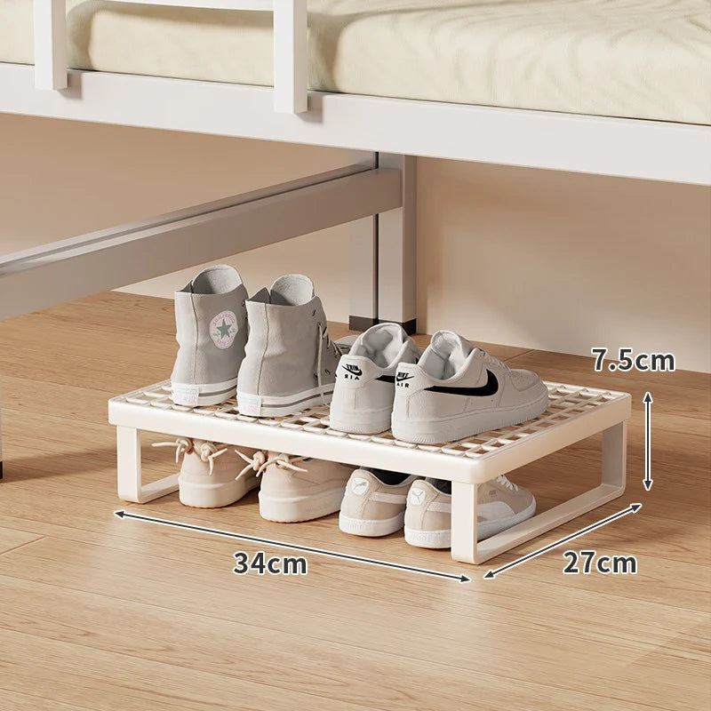 Shoe Organizer Shelf Stackable Ventilated Space-Saving