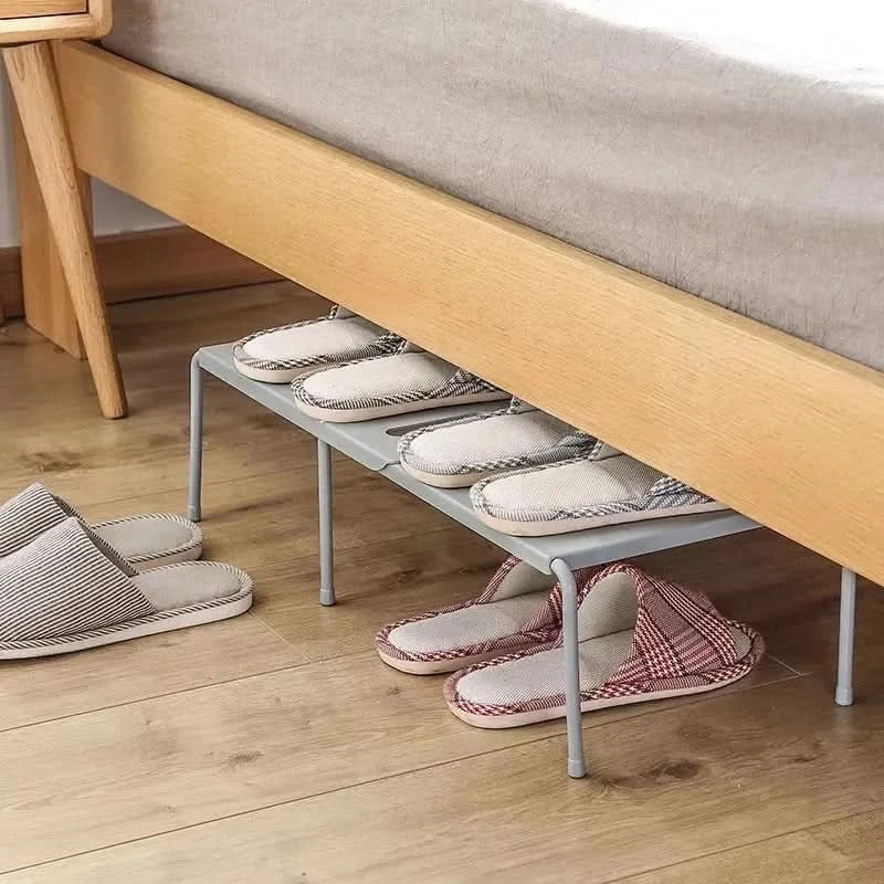 Shoe Rack Adjustable Expandable Space-Saving Storage
