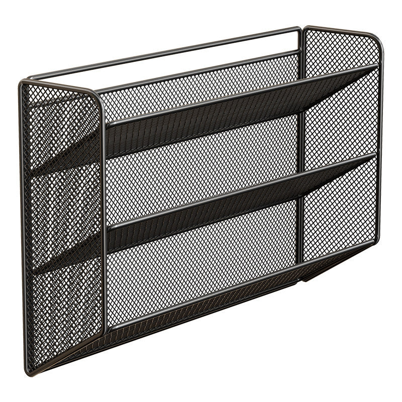Shoe Rack Wall-Mounted Ventilated Mesh Hinged Front