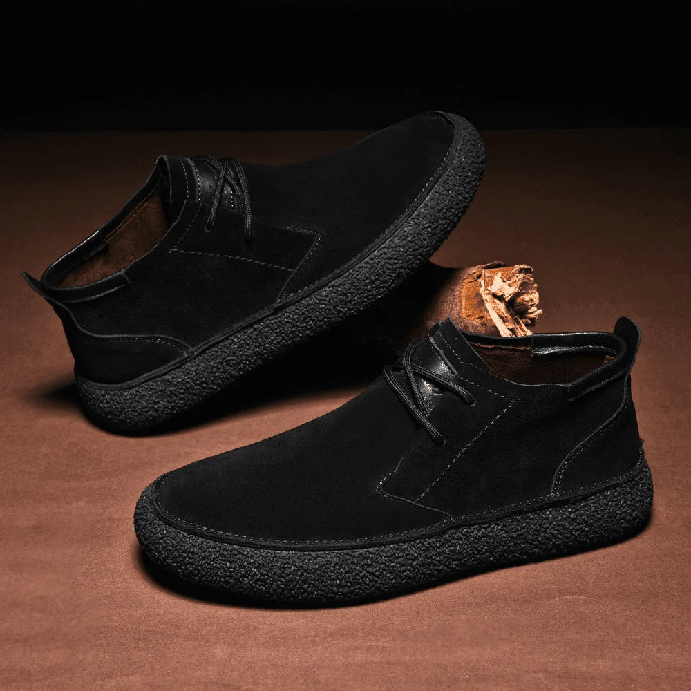 Shoes Orthopedic Support Handmade Suede Upper