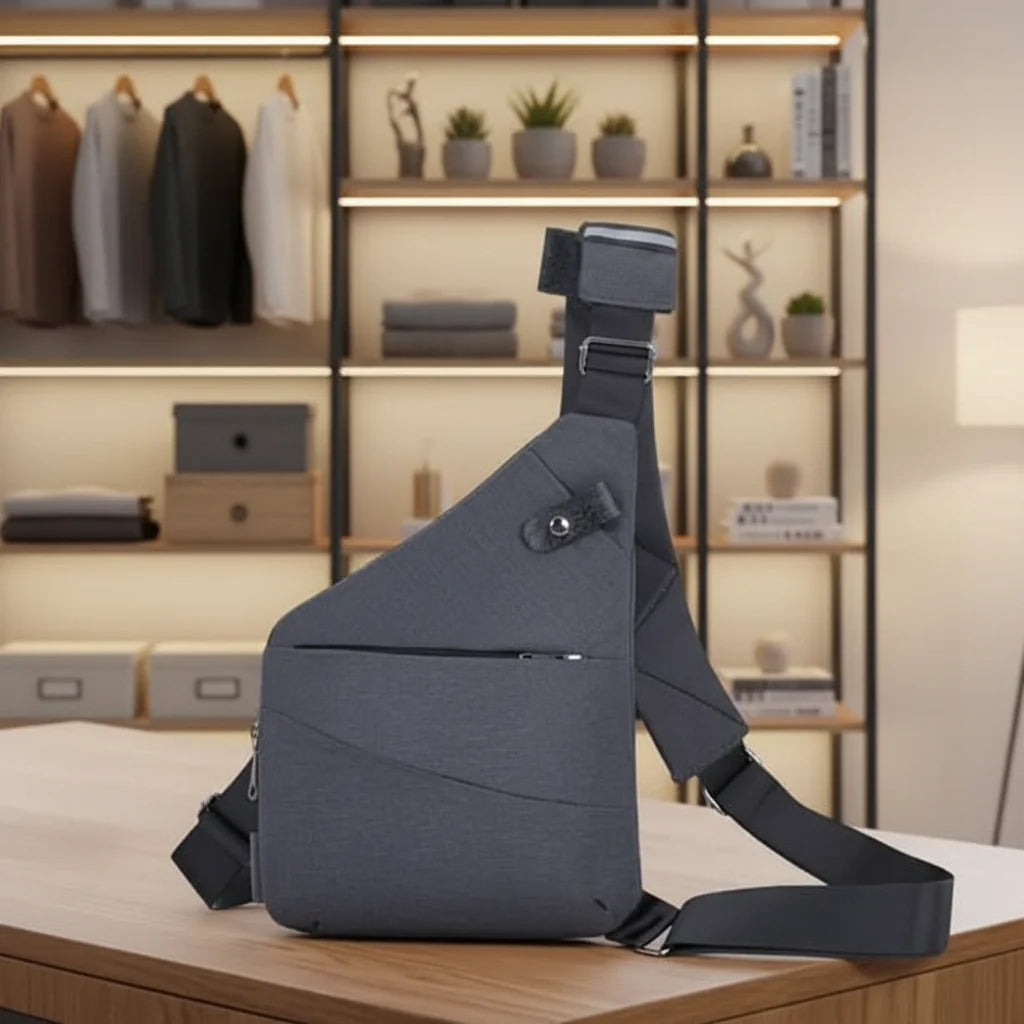 Shoulder Bag Anti-Theft RFID-Blocking Lightweight & Cut-Resistant