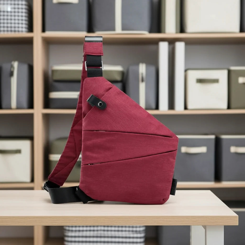 Shoulder Bag Anti-Theft RFID-Blocking Lightweight & Cut-Resistant