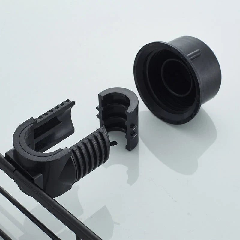 Shower Caddy Aluminum No-Drill Pipe Mount