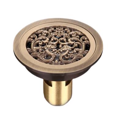 Shower Drain Brass Antique Finish 4 Inch