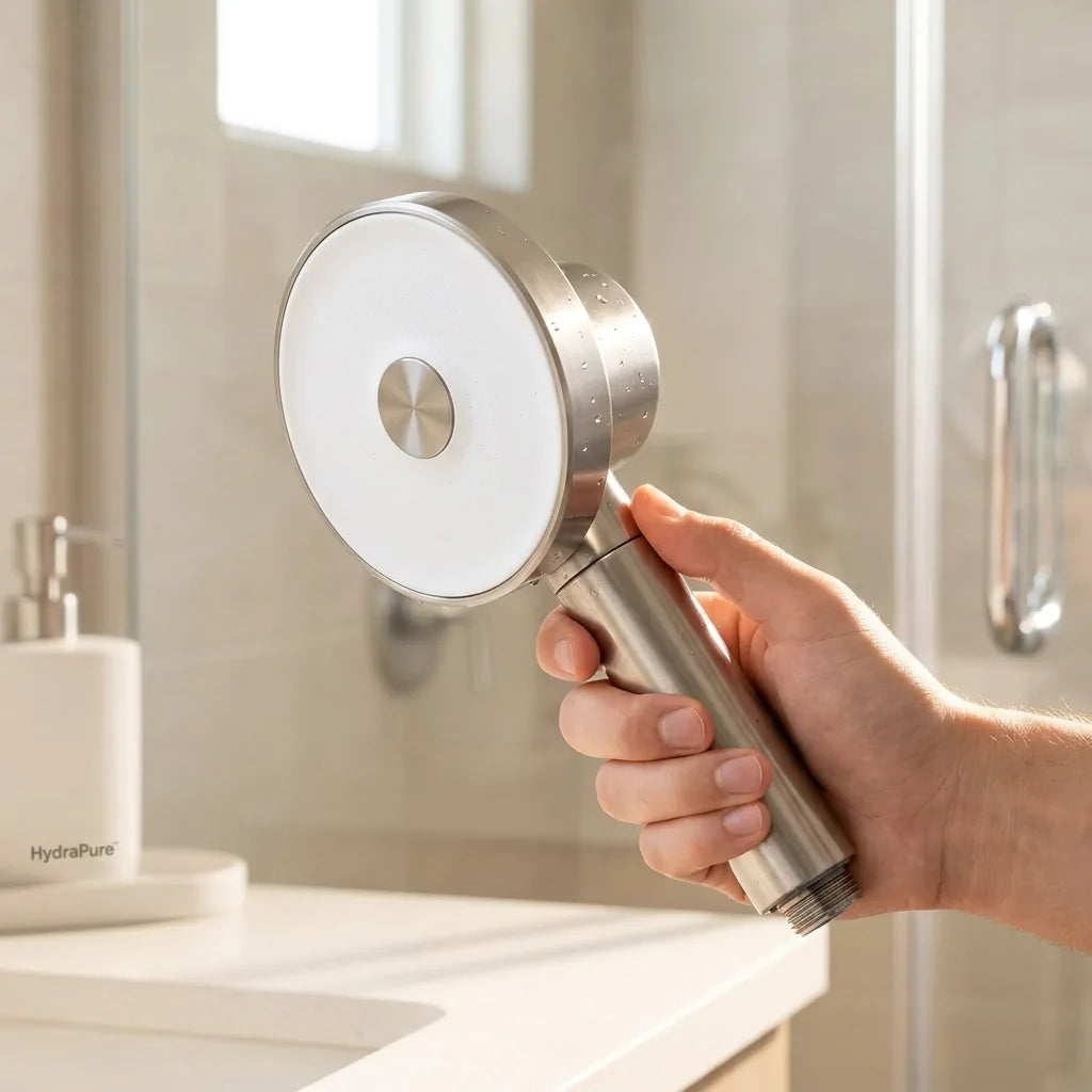 Shower Head Filtered High-Pressure Replaceable Cartridge