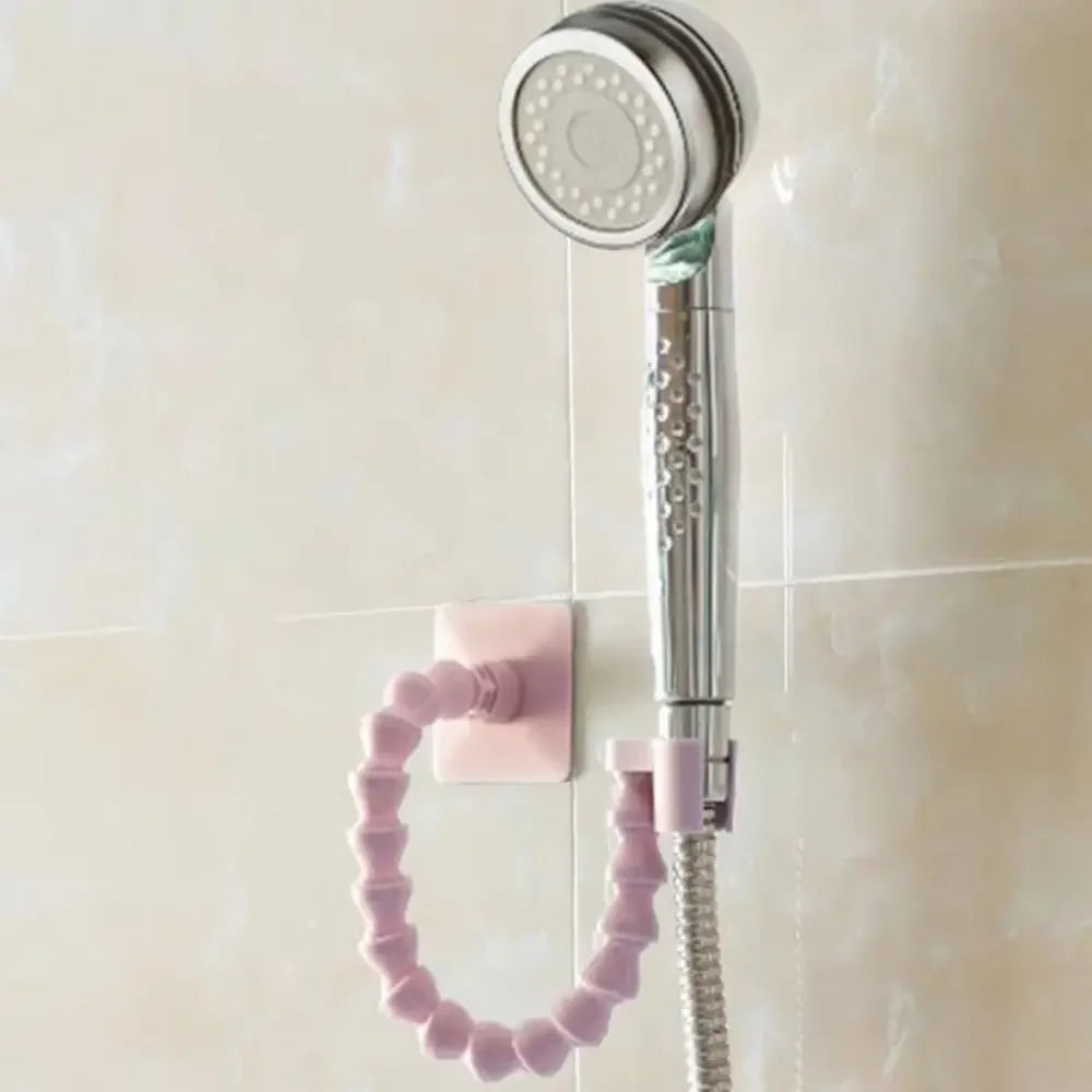 Shower Head Holder Stretchable Adjustable Adhesive Wall Mount
