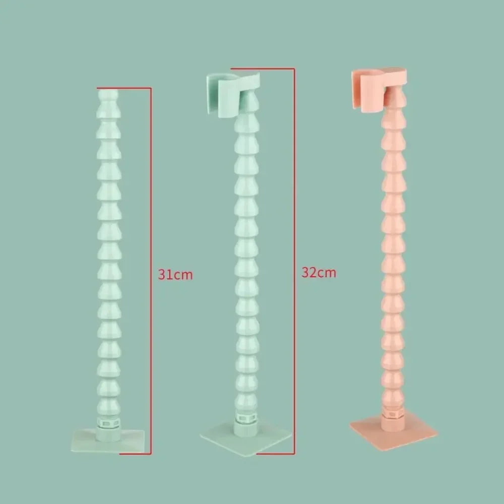 Shower Head Holder Stretchable Adjustable Adhesive Wall Mount