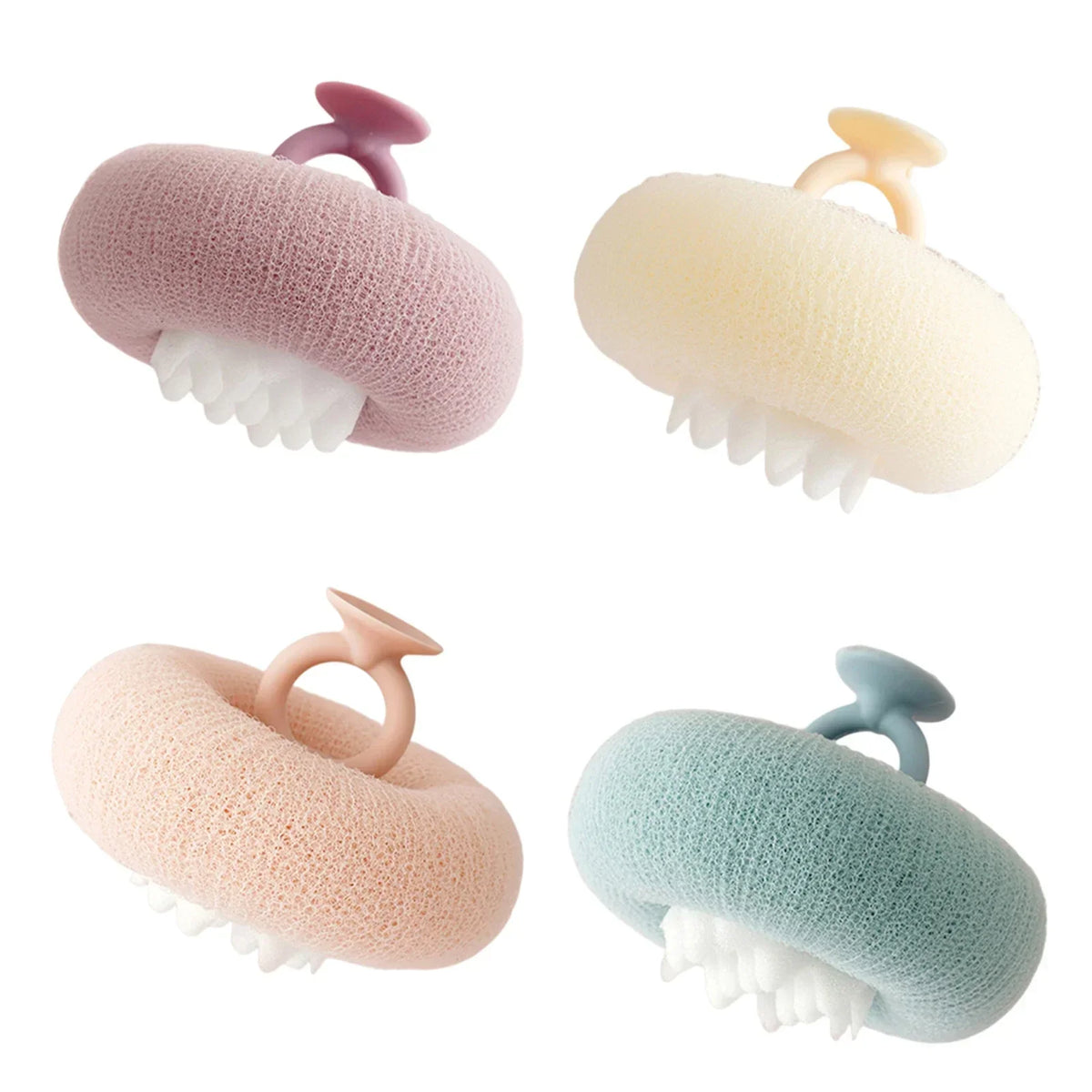 Shower Massage Sponge Soft Exfoliating Ergonomic Grip