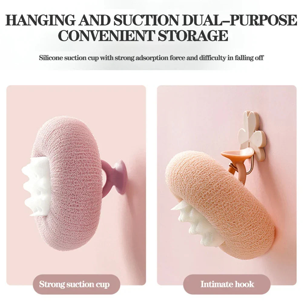 Shower Massage Sponge Soft Exfoliating Ergonomic Grip