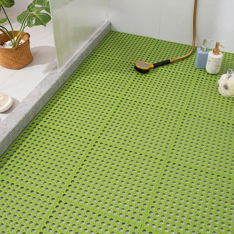 Shower Mat Non-Slip Quick-Drying Soft Plastic