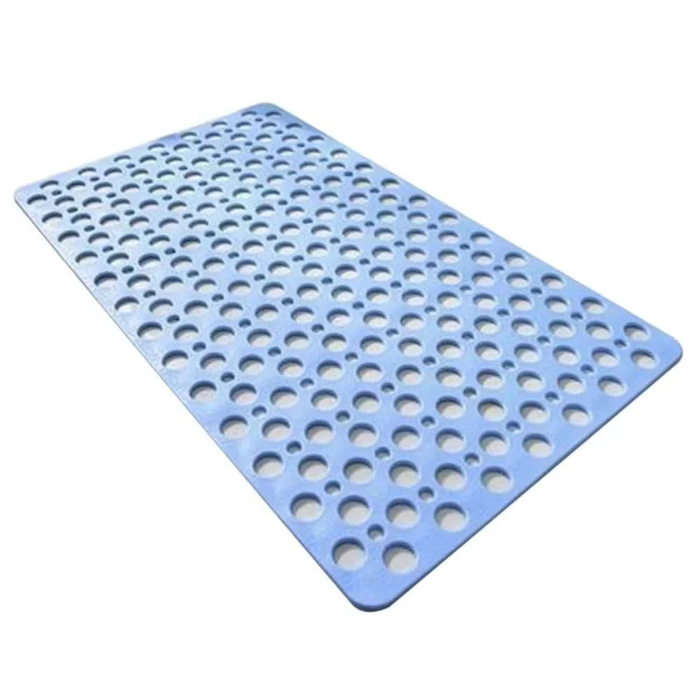 Shower Mat TPE Suction Cup Quick-Drain