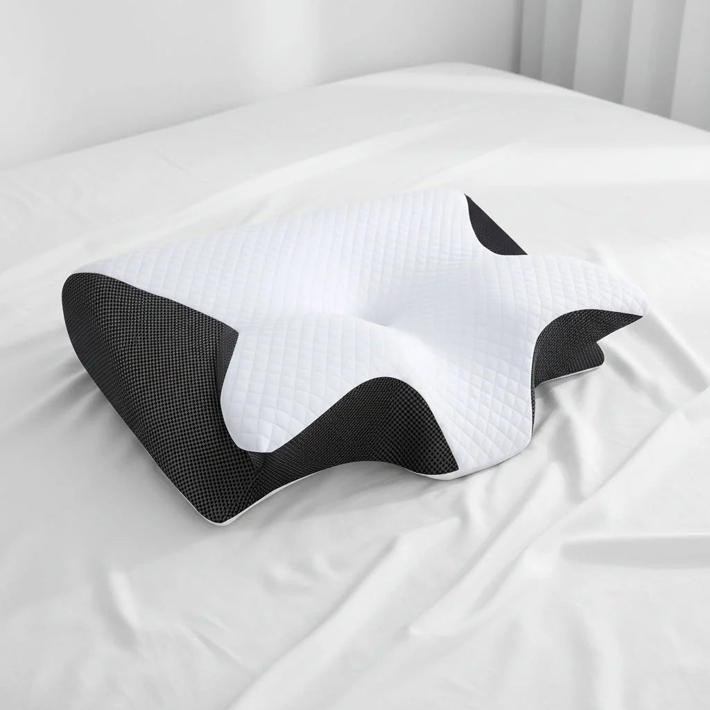 Side Sleeper Pillow Contoured High-Density Memory Foam