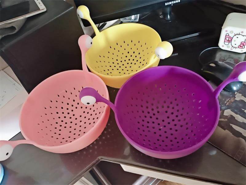 Sink Drain Strainer Heat-Resistant Reusable Plastic