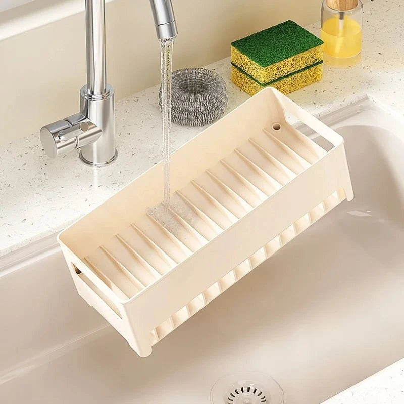 Sink Organizer Removable Tray Compact Design