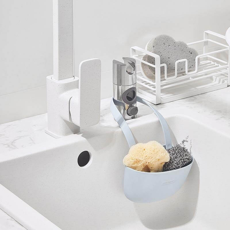 Sink Sponge Holder TPR Storage Basket