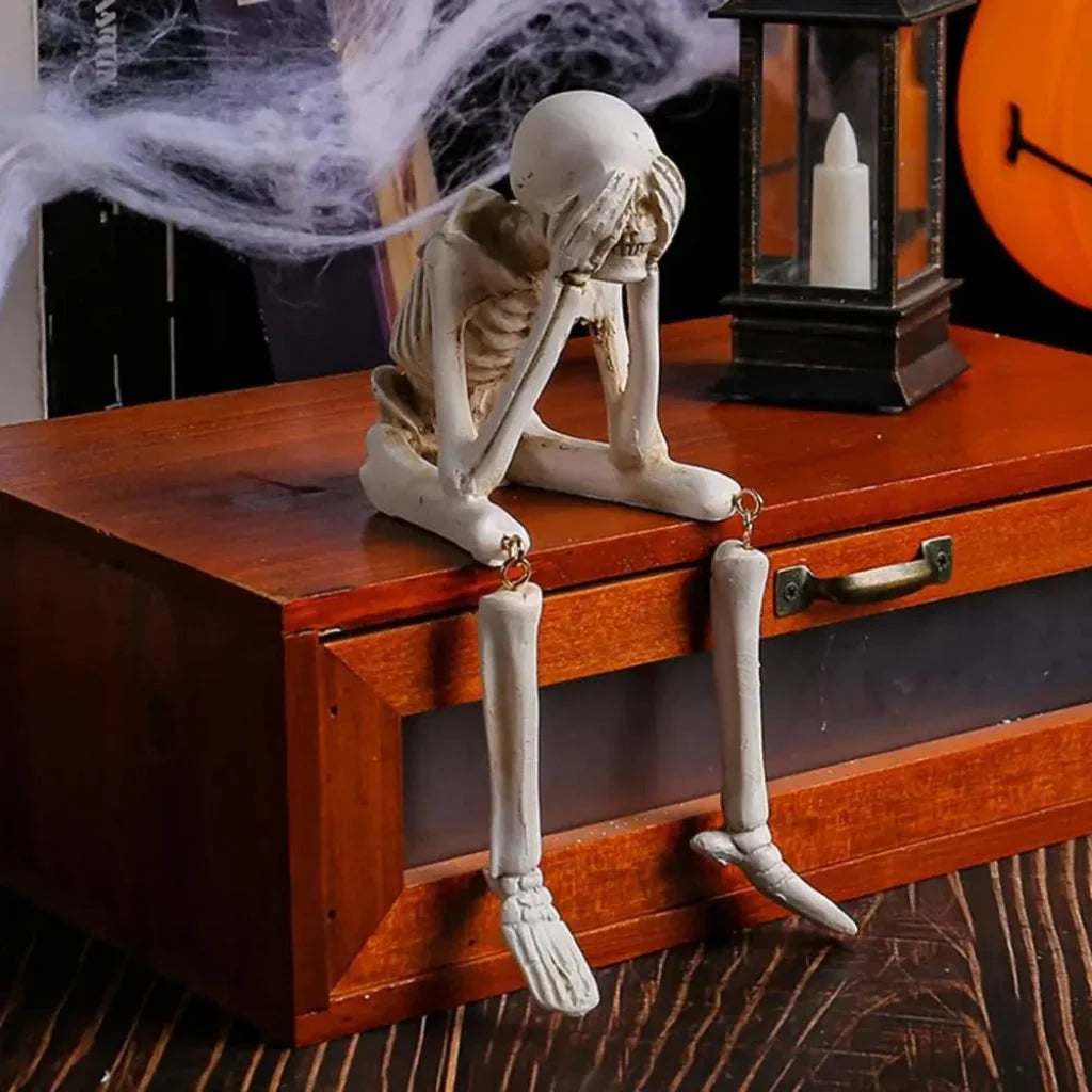Skeleton Figurine Small Fixed Pose Matte Finish