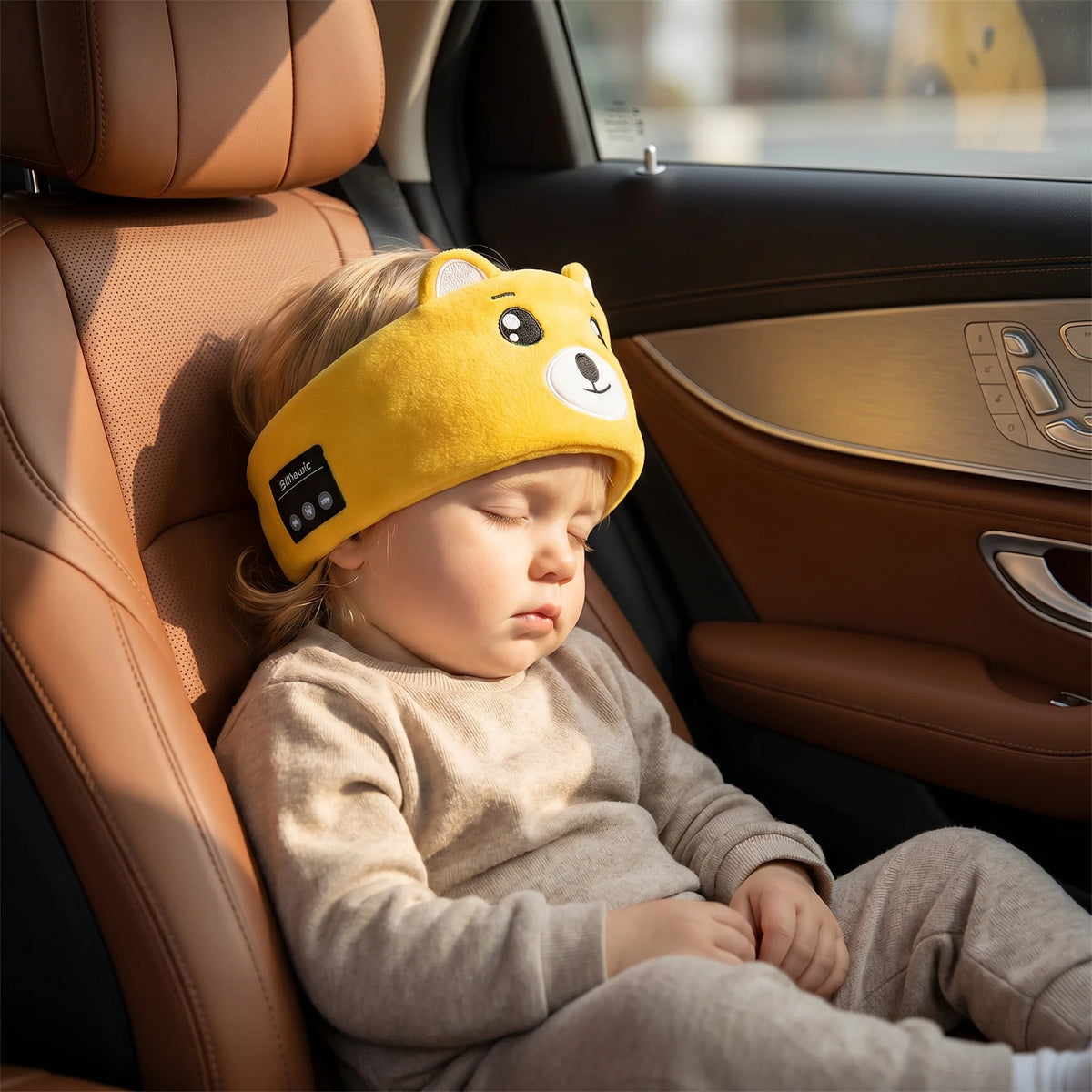 Sleep Headband Built-In Wireless Speakers Side-Sleeper Friendly