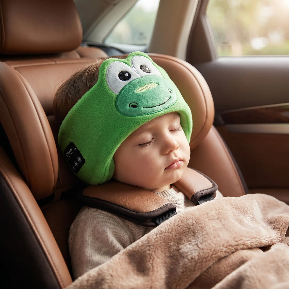 Sleep Headband Built-In Wireless Speakers Side-Sleeper Friendly
