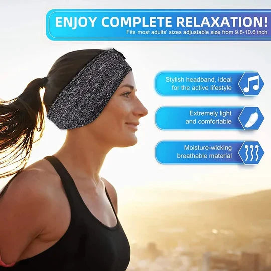 Sleep Headband Wireless Breathable Cotton Noise-Canceling