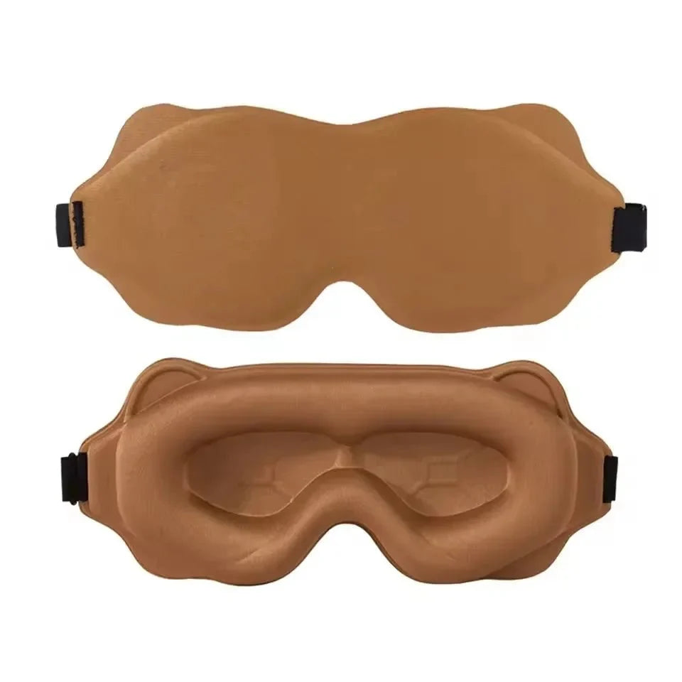 Sleep Mask 6D Contoured Memory Foam Light-Blocking