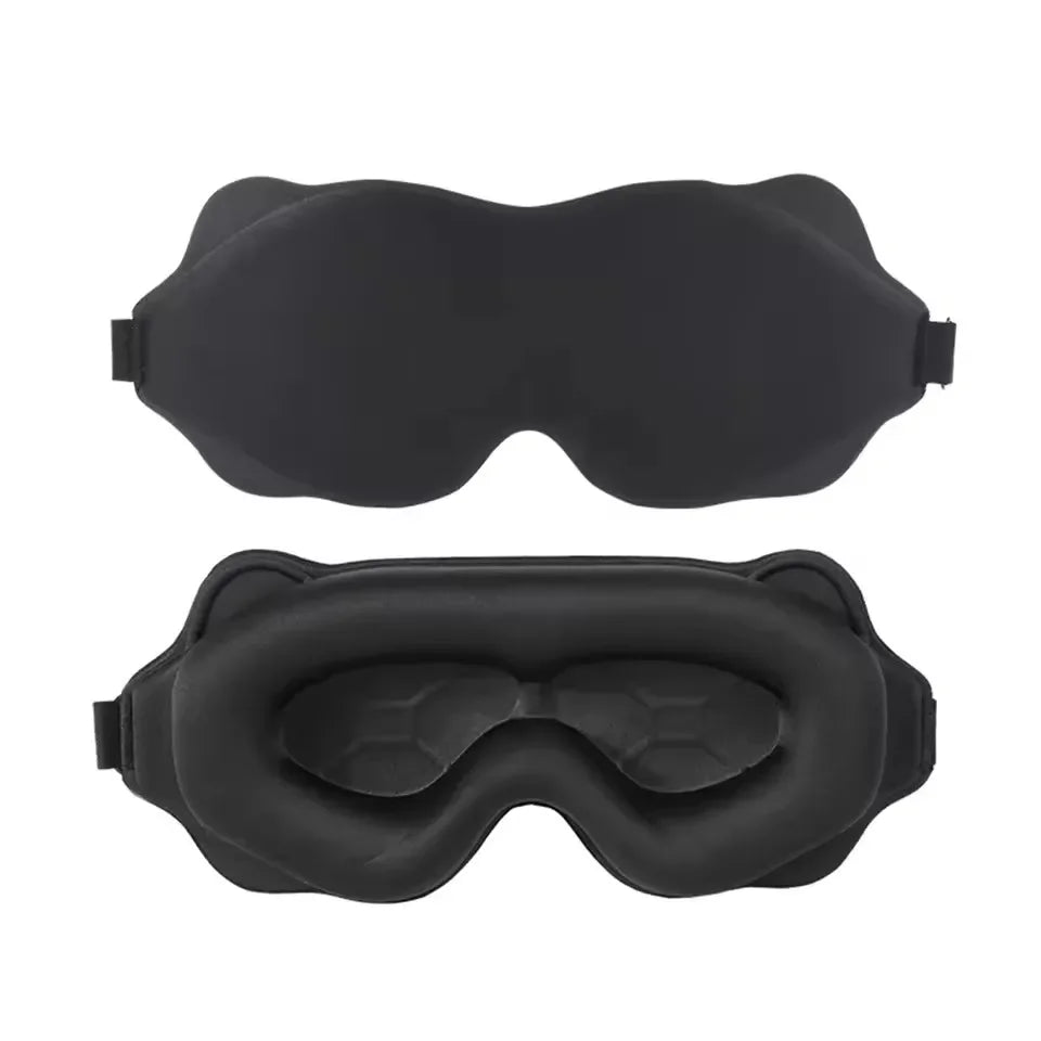 Sleep Mask 6D Contoured Memory Foam Light-Blocking