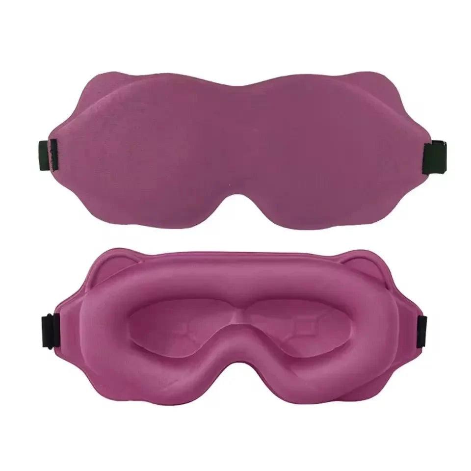 Sleep Mask 6D Contoured Memory Foam Light-Blocking