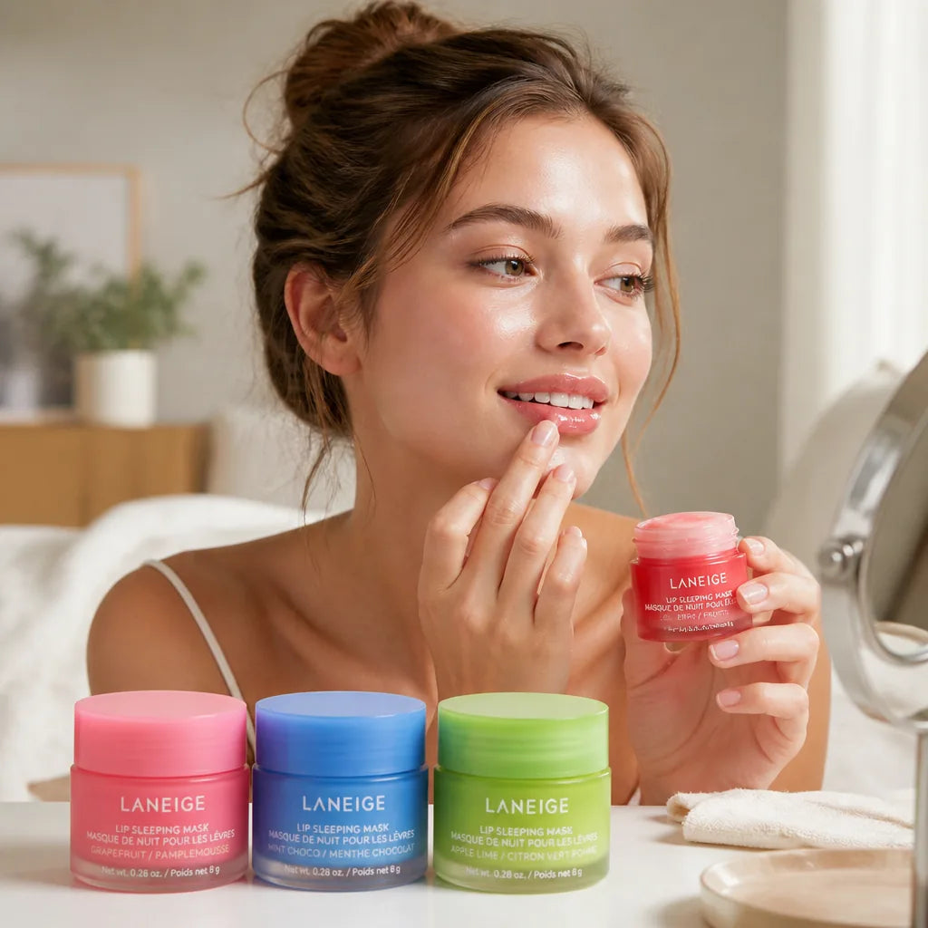 Sleeping Lip Mask Moisturizing & Plumping Set of 4