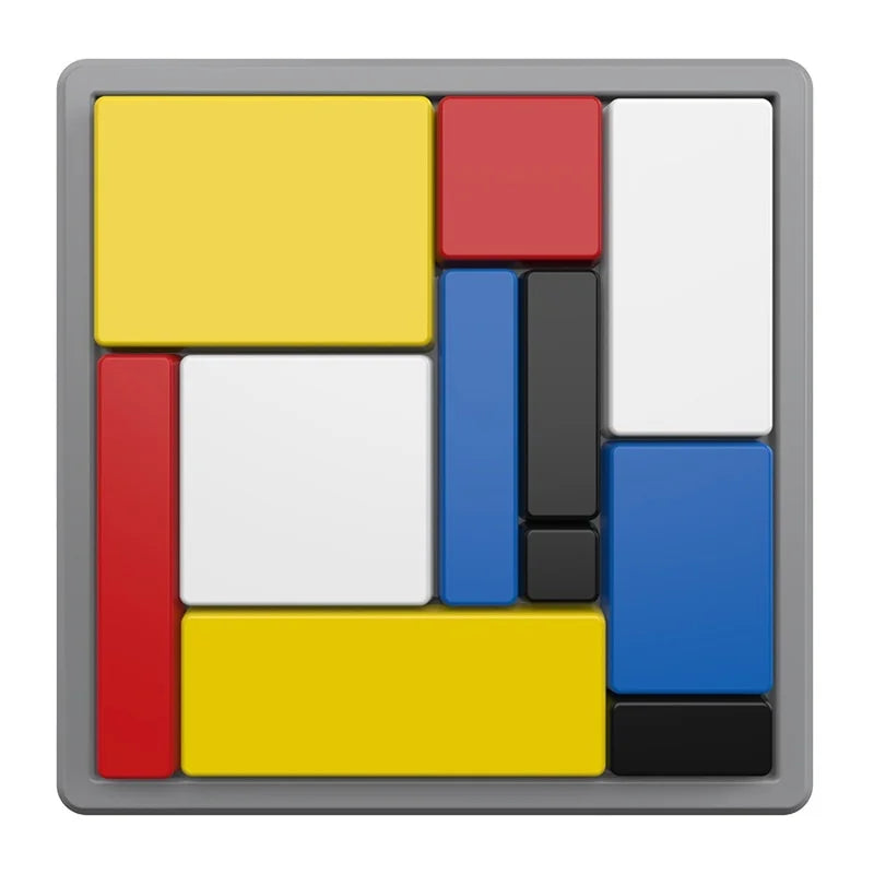 Sliding Block Puzzle Game 80 Challenges Logic Training