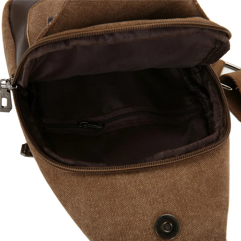 Sling Backpack Ergonomic Fit Adjustable Strap Multiple Compartments