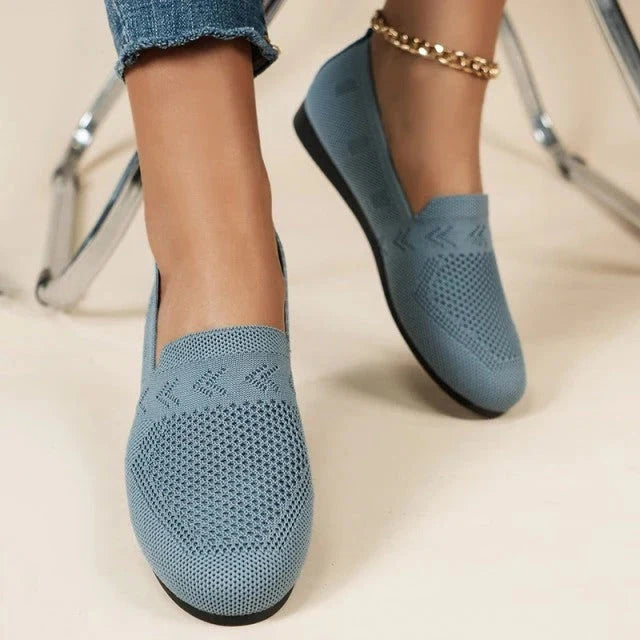 Slip-On Shoes Breathable Mesh & Flexible Sole