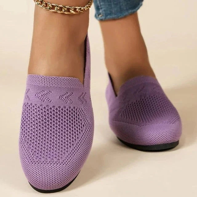 Slip-On Shoes Breathable Mesh & Flexible Sole