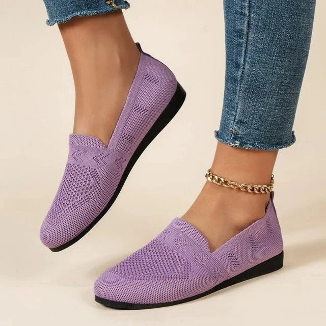 Slip-On Shoes Breathable Mesh & Flexible Sole
