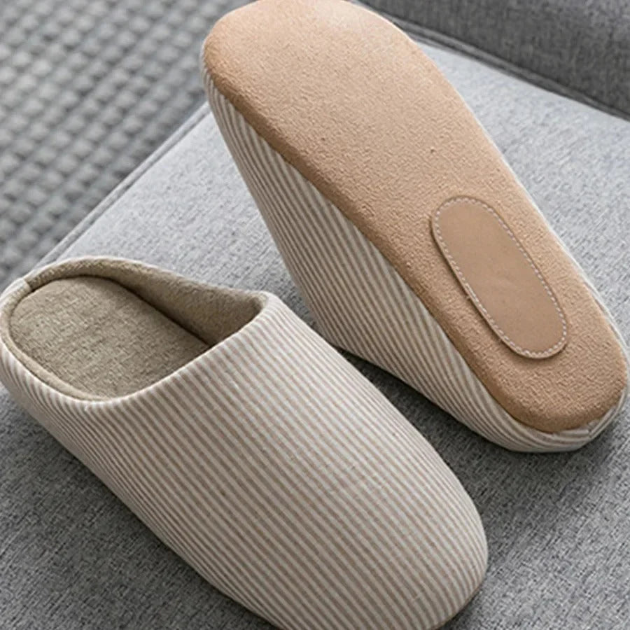 Slippers Fluffy Open-Back Non-Slip