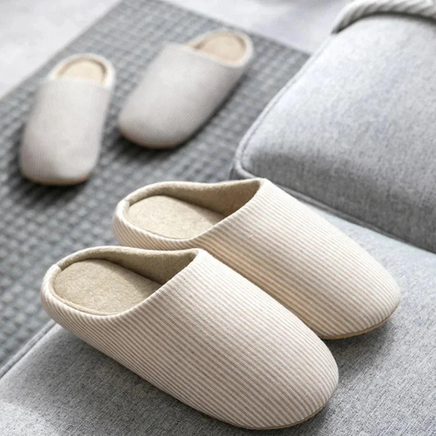 Slippers Fluffy Open-Back Non-Slip