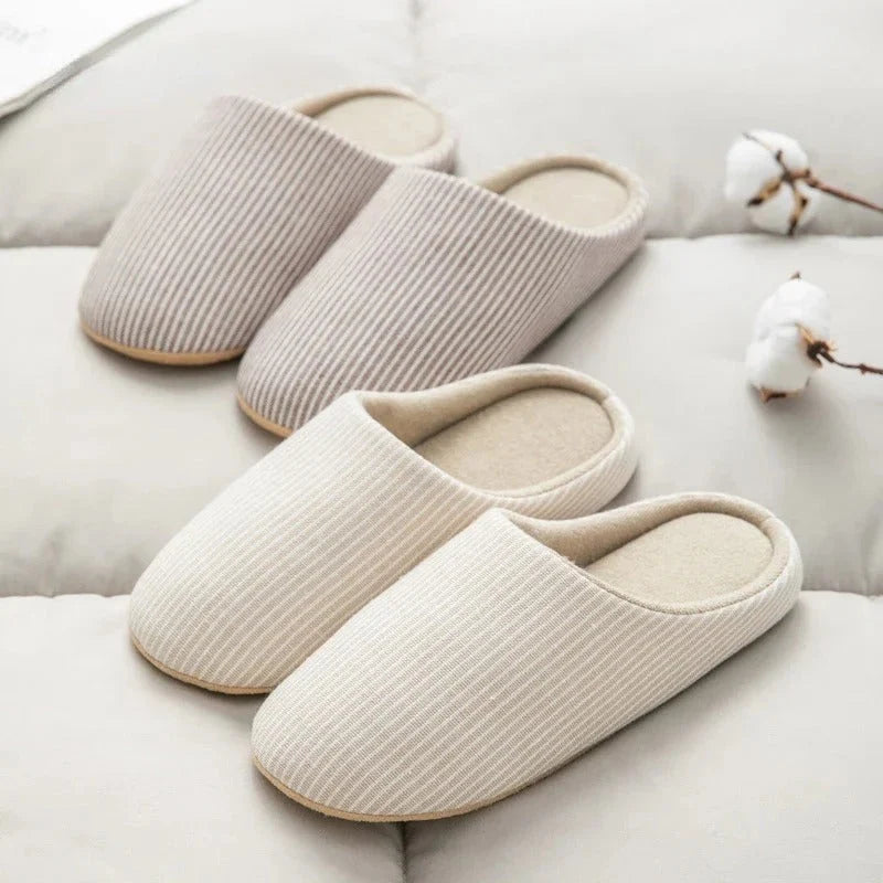 Slippers Fluffy Open-Back Non-Slip